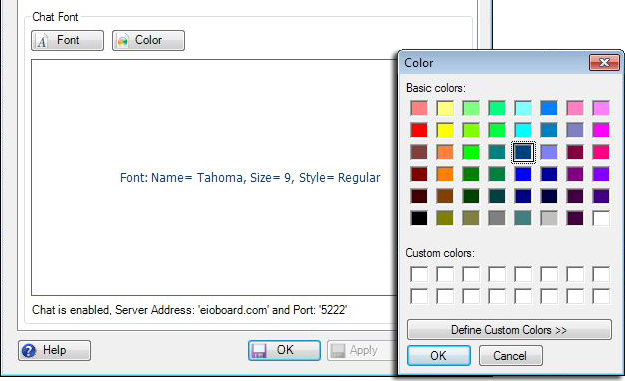 Font Color