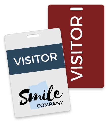 Pre-printed or pre-activated visitor access cards