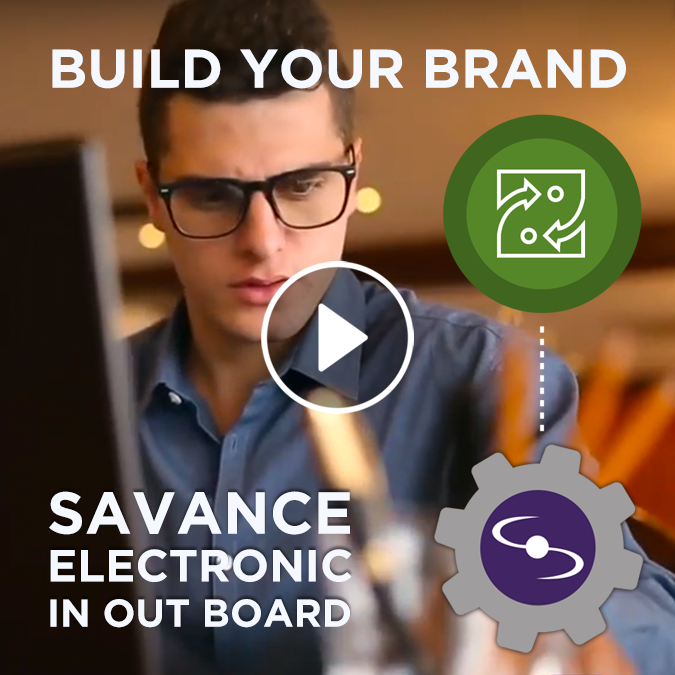 Savance EIOBoard Electronic In Out Board Overview Video
